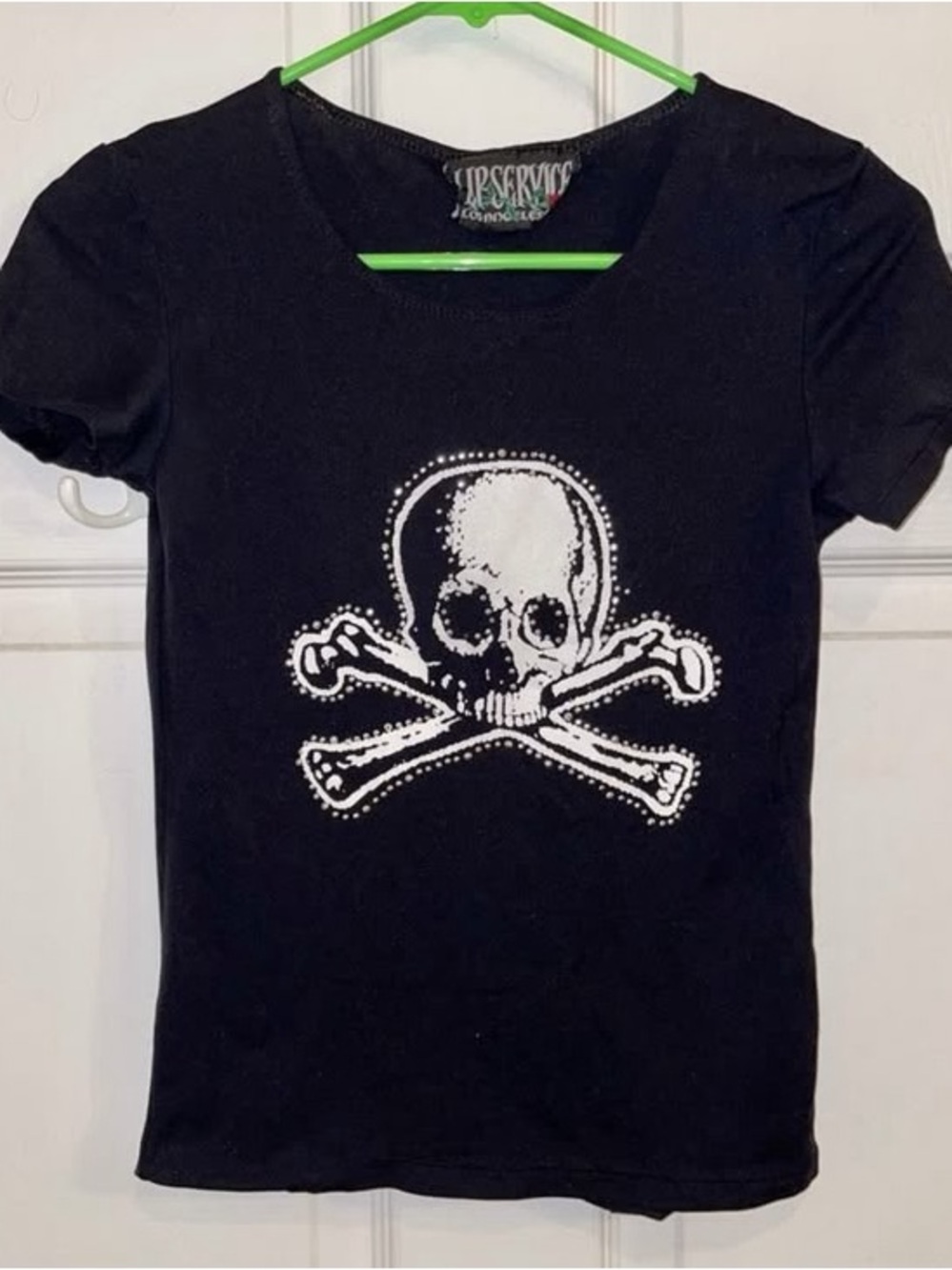 (FOUND) ★ MAJOR ISO Lip Service Skull Shirt